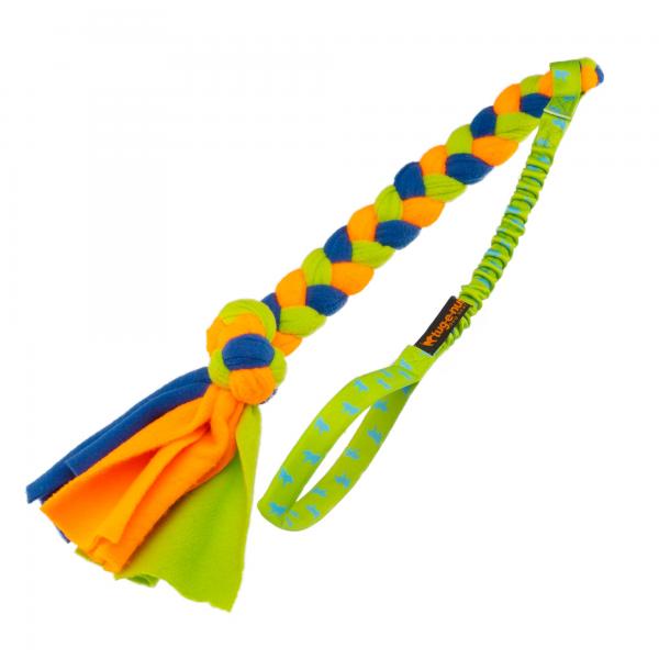 Bungee Handled Fleece Tug, 4 Farben